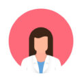 Doctor Avatar Flat Icon. Flat Vector Illustration Symbol Design Element